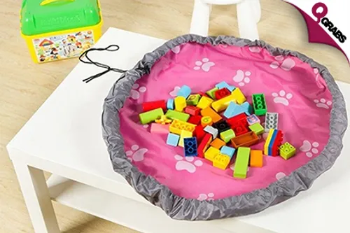 From QR45 Keep the Room Mess Free with a 2-in-1 Play Mat & Storage Bag! (Up to QR150 Value)